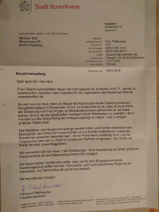 Beschwerdeschreiben